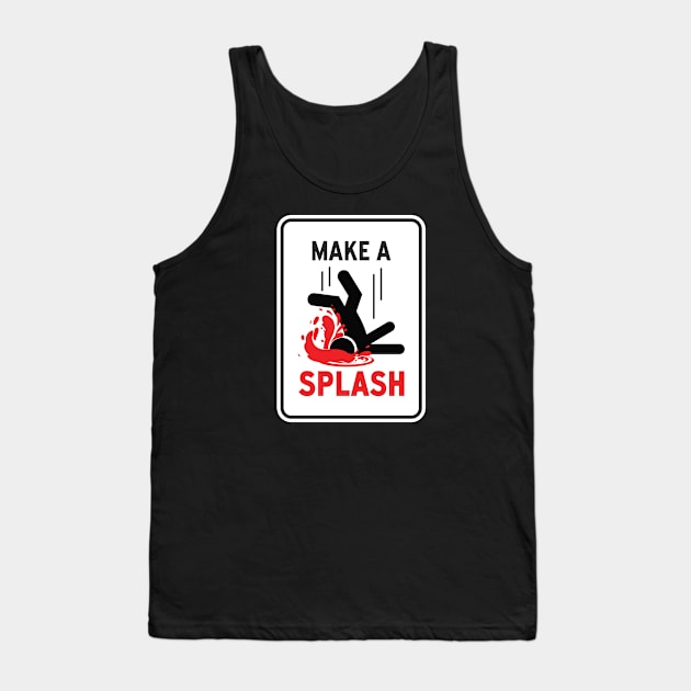 Make a Splash Tank Top by Shopject